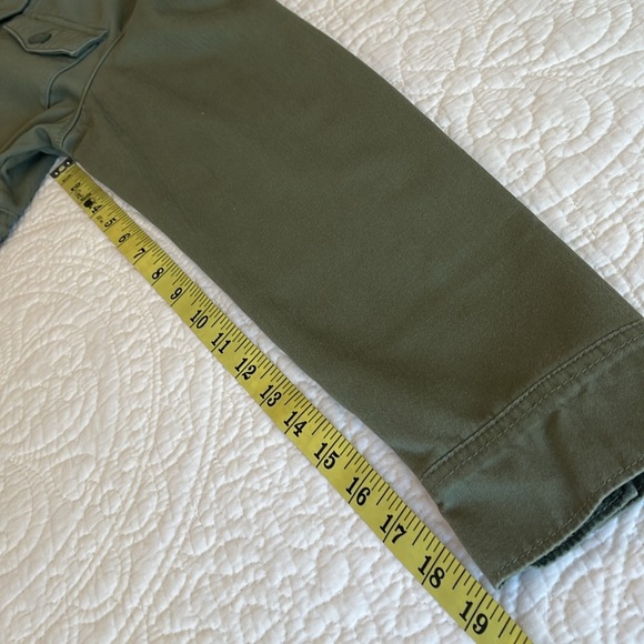 Hangten Cotton Fleece Jacket Women’s Small Green Pockets Streetwear Norm Hiking - Picture 15 of 17